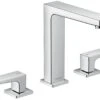 Hansgrohe Metropol 160 Waschtischarmatur 32515000 Chrom, 3 Loch Waschtischarmatur, Zungengriff