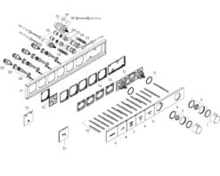 Hansgrohe RainSelect Fertigmontageset 15382000 Chrom, Thermostat, 4x Verbraucher, Unterputz -Hansgrohe Store hansgrohe RainSelect Fertigmontageset 15382000 chrom Thermostat 4x Verbraucher Unterputz 2