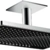 Hansgrohe Rainmaker Select 460 Kopfbrause 24004600 Schwarz/chrom, 2jet, Mit Deckenanschluss 100 Mm