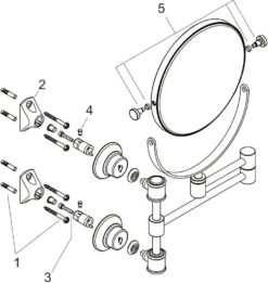 Hansgrohe Rasierspiegel Axor Montreux 42090000 Chrom 5 Hansgrohe Rasierspiegel Axor Montreux 42090000 Chrom -Hansgrohe Store hansgrohe Rasierspiegel Axor Montreux 42090000 chrom 2