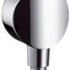 Hansgrohe Schlauchanschluss Fixfit S Chrom, DN 15, Mit Rückflussverhinderer