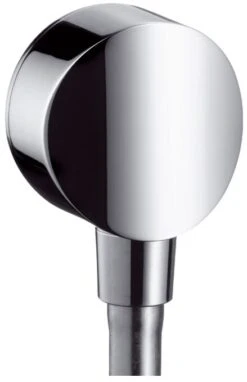 Hansgrohe Schlauchanschluss Fixfit S Chrom, DN 15, Mit Rückflussverhinderer