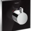 Hansgrohe ShowerSelect Glas Thermostat 15734600 Unterputz, Glas, Schwarz Chrom