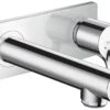 Hansgrohe Talis S Fertigmontageset 72110000 Unterputz, Wandmontage, Verchromt, Ausladung 165mm