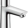 Hansgrohe Talis Waschtisch-Einhebelmischer 71751000 Ohne Zugstangen-Ablaufgarnitur, Chrom