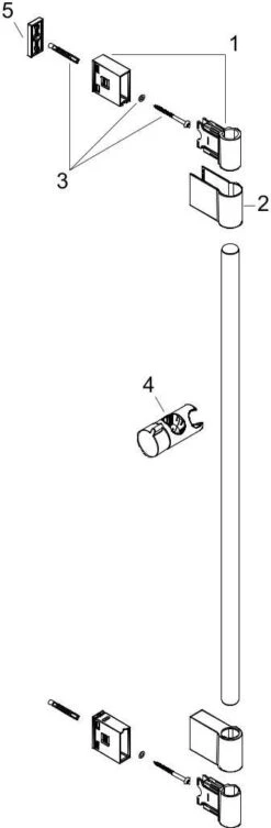 Hansgrohe Unica Varia Brausestange 27355000 Chrom, 72 Cm 5 Hansgrohe Unica Varia Brausestange 27355000 Chrom, 72 Cm -Hansgrohe Store hansgrohe Unica Varia Brausestange 27355000 chrom 72 cm 2