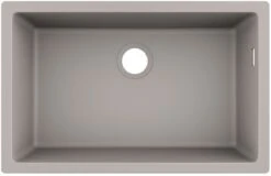 Hansgrohe Unterbauspüle 43432380 710 X 450 Mm, 1 Hauptbecken, Betongrau