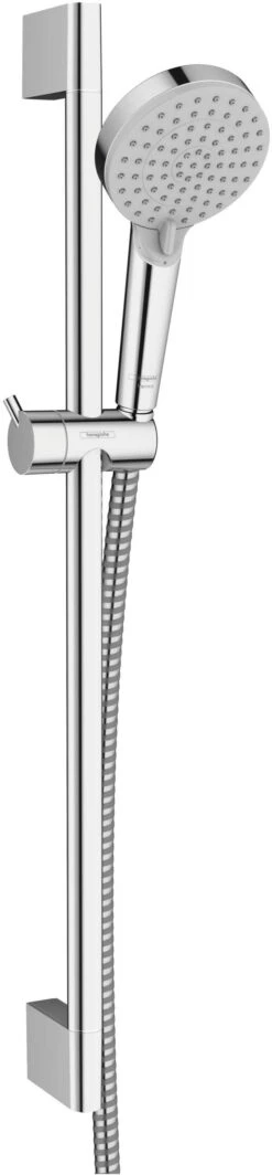 Hansgrohe Vernis Blend Vario 100 Brauseset 26279000 EcoSmart, Chrom, Mit Brausestange Cometta 65cm
