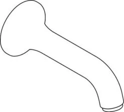 Hansgrohe Wandauslauf Axor Terrano 150 Mm Chrom 97349000