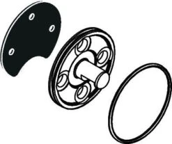 Hansgrohe Wandflansch Croma 95688000 100 Showerpipe