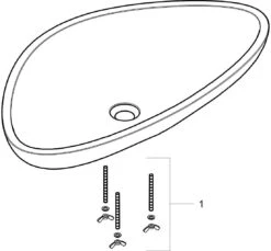 Hansgrohe Waschschüssel Axor Massaud 42305000 60 Cm, Mineralguss, Weiss -Hansgrohe Store hansgrohe Waschschuessel Axor Massaud 42305000 60 cm Mineralguss weiss 2