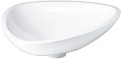 Hansgrohe Waschschüssel Axor Massaud 42305000 60 Cm, Mineralguss, Weiss