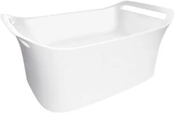 Hansgrohe Waschschüssel Axor Urquiola 62,4x39,9cm, Wandhängend, Mineralguss Weiss