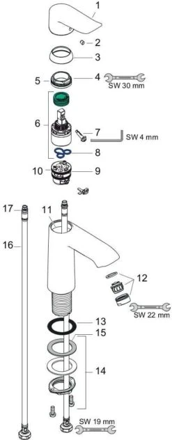 Hansgrohe Waschtisch Armatur Metris 110 31084000 Chrom, Ohne Ablaufgarnitur -Hansgrohe Store hansgrohe Waschtisch Armatur Metris 110 31084000 chrom ohne Ablaufgarnitur 2