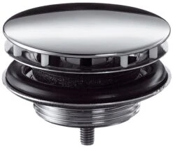 Hansgrohe Waschtisch Ventil 50001000 11/4", Mit Geschlossener Abdeckplatte, Chrom